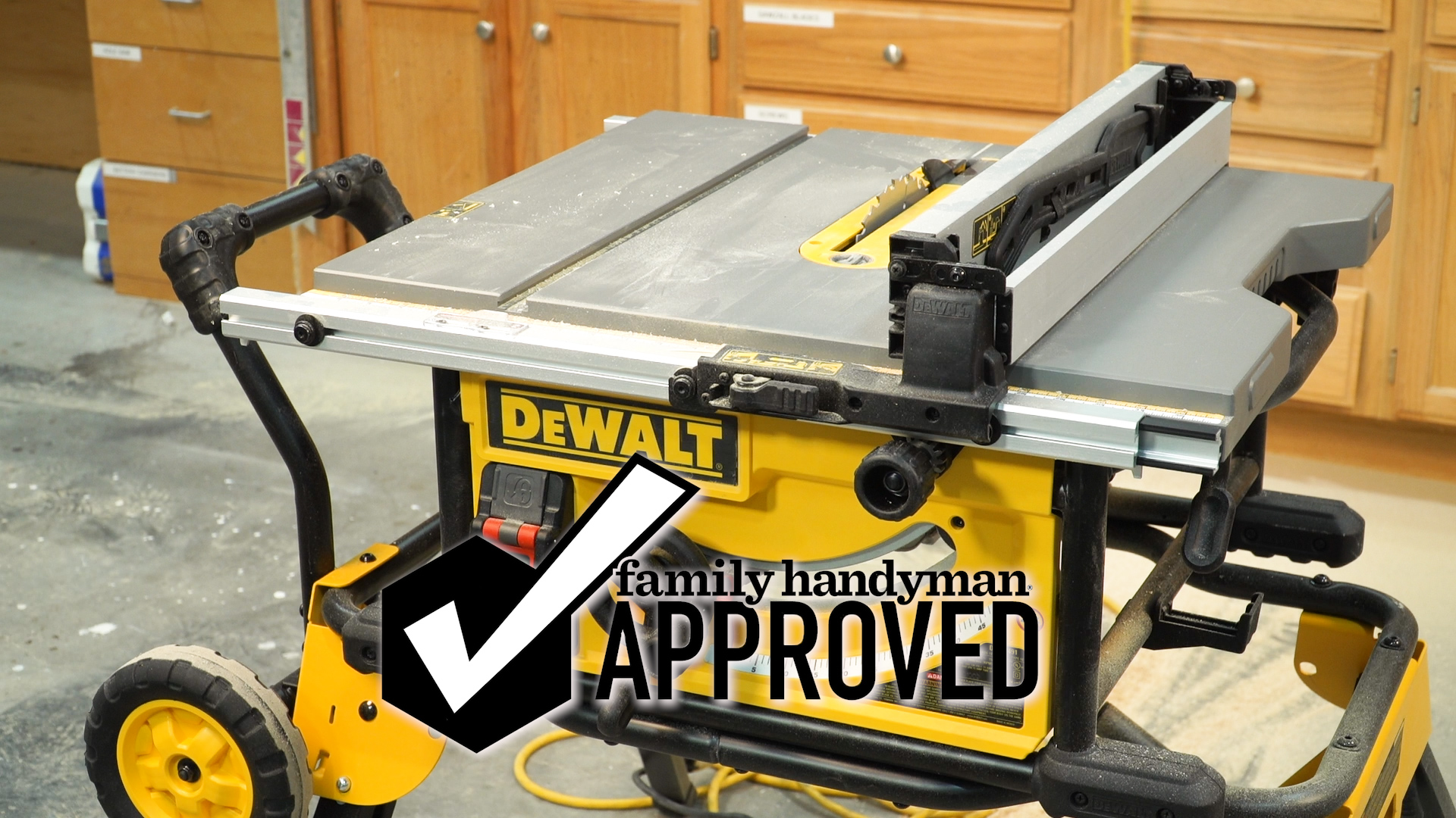 FHM Approved Dewalt 15 Amp Table Saw